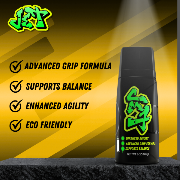 JET - The Ultimate Basketball Shoe Sole Grip Spray